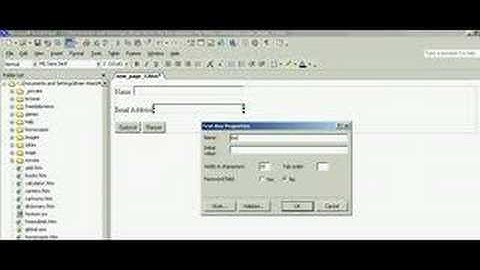 How To Make a Front Page Form