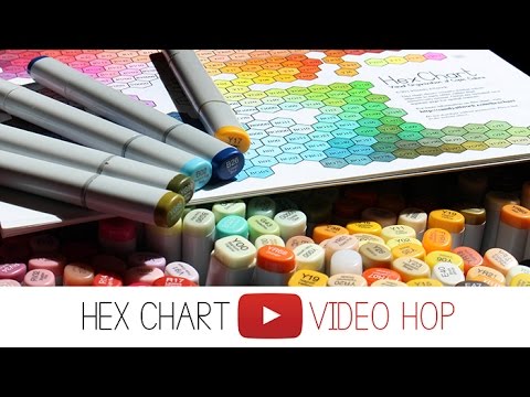 Copic Hex Chart Printable