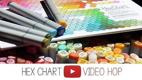 Hex Chart (for Copic markers): How I
