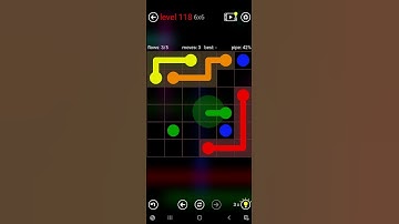 flow free level 118 | games | android | flow free | 6x6 #flowfree #android #game #mindgame