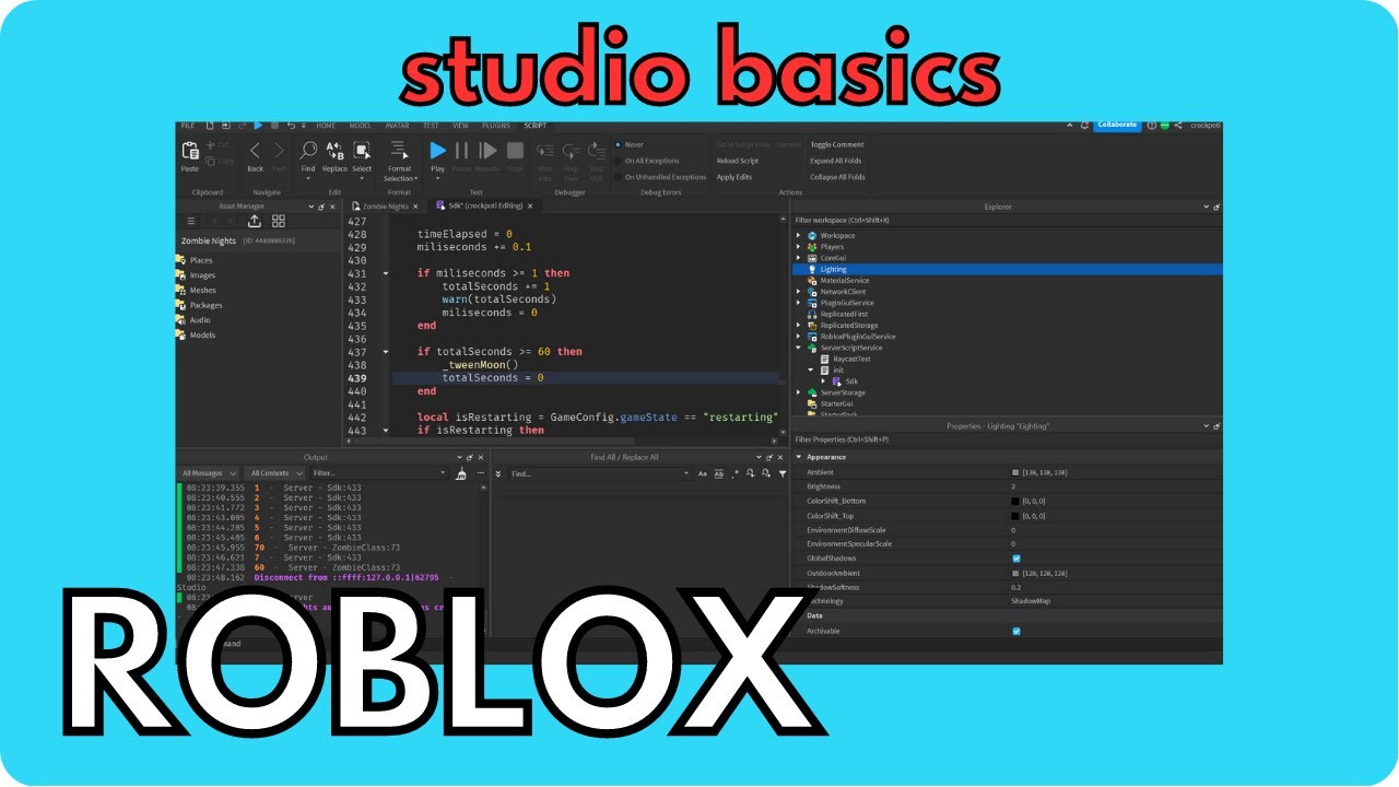 Free Tutorial - ROBLOX Studio 2023: Learn the scripting basics!