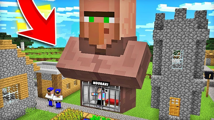 ΓΙΑΤΙ ΟΙ VILLAGERS ΜΕ ΕΚΛΕΙΣΑΝ ΣΤΗ ΦΥΛΑΚΗ ΣΤΟ MINECRAFT !