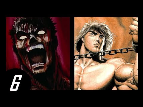 Top 20 Manly Anime Characters Part 6 feat: Guts & Riki-Oh - YouTube