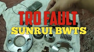TRO SENSOR FAULT, SUNRUI BMWS #SUNRUI #BMWS