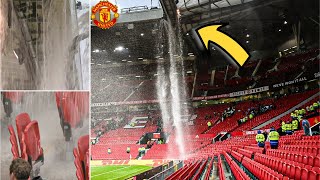 Old Trafford Leaking Roof