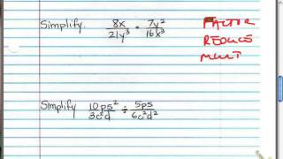 Algebra 2 Notes 8-1