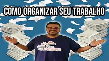 Como se faz o roteiro de um trabalho?