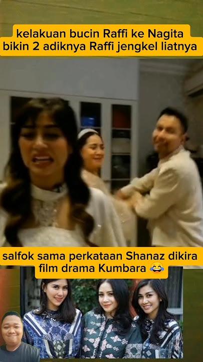 kelakuan bucin Raffi ke Nagita bikin 2 adiknya Raffi jengkel liatnya😂#short#video#
