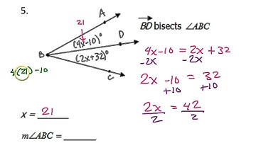 Day 4 HW   #1 to #8   Angle Bisectors
