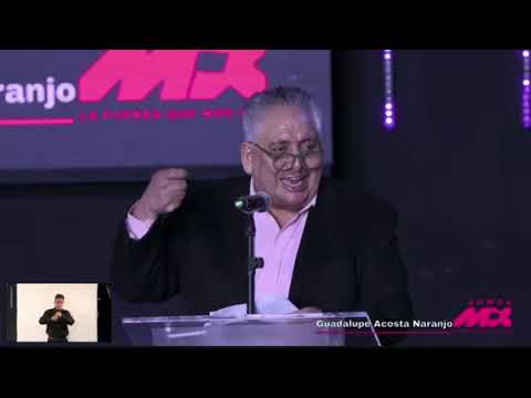 Primer Mensaje del Presidente de Somos México, Guadalupe Acosta Naranjo 