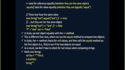 Scala String Operations v4