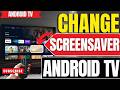 Android TV How To Use Aerial Screensaver Change Android TV Screensaver Aerial Screensaver On TV 