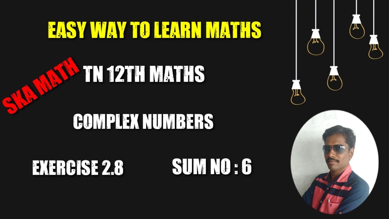 Class 12 I Exercise 2 8 Sum No 6 Chapter 2 Complex Number Easy Way Class 12 i exercise 2 8 sum no 6 chapter 2 complex number easy way