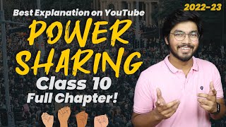 Power Sharing Class 10 in One-Shot Full Chapter Easiest Explanation | Class 10 2022-23 | Padhle