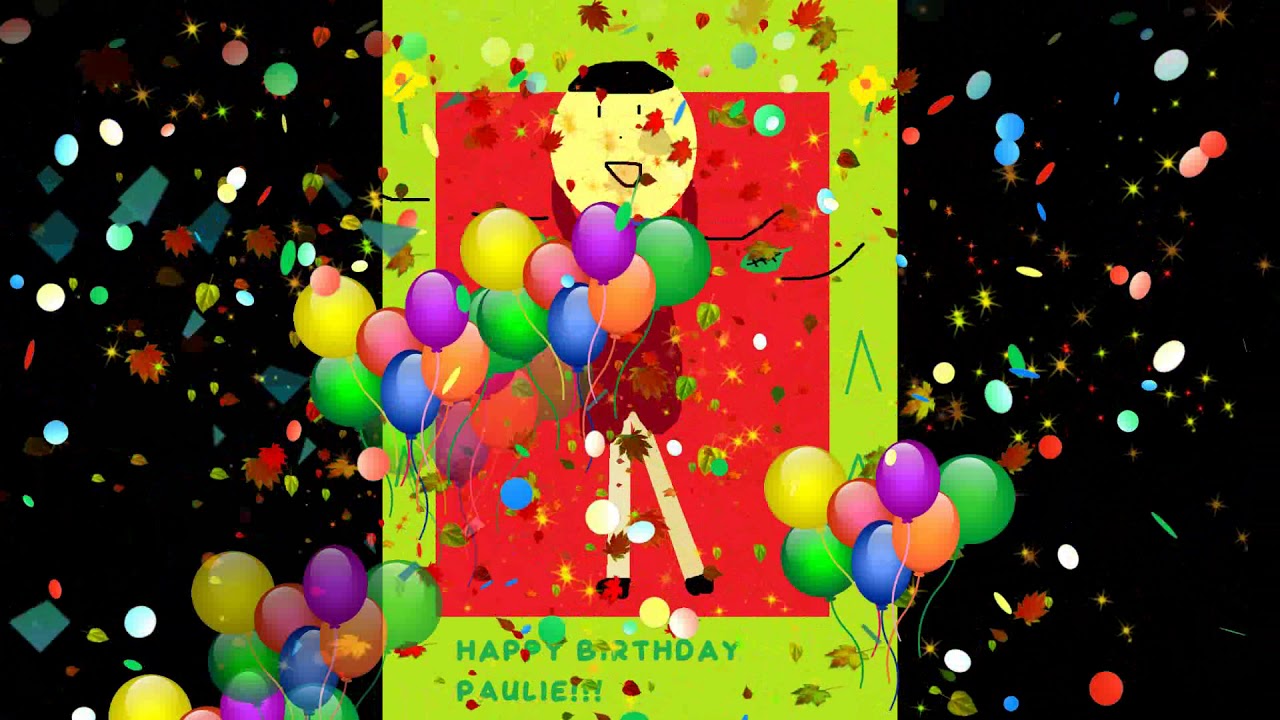 Paulie’s birthday video 2020 - YouTube