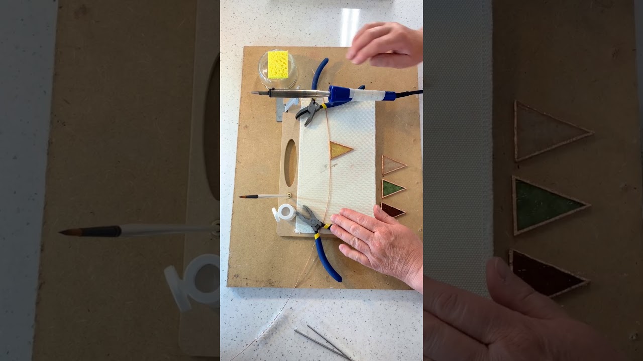 Starburst Bunting from the Glass Garden Studio