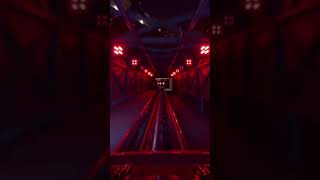 Would You Ride This Roller Coaster in the DARK? #shorts
