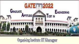 GATE 2022 EXAM Notification