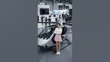 Futuristic Personal Flying Vehicle – Testing at Expo 2026 #robot #flyingcar #futuretech #technology