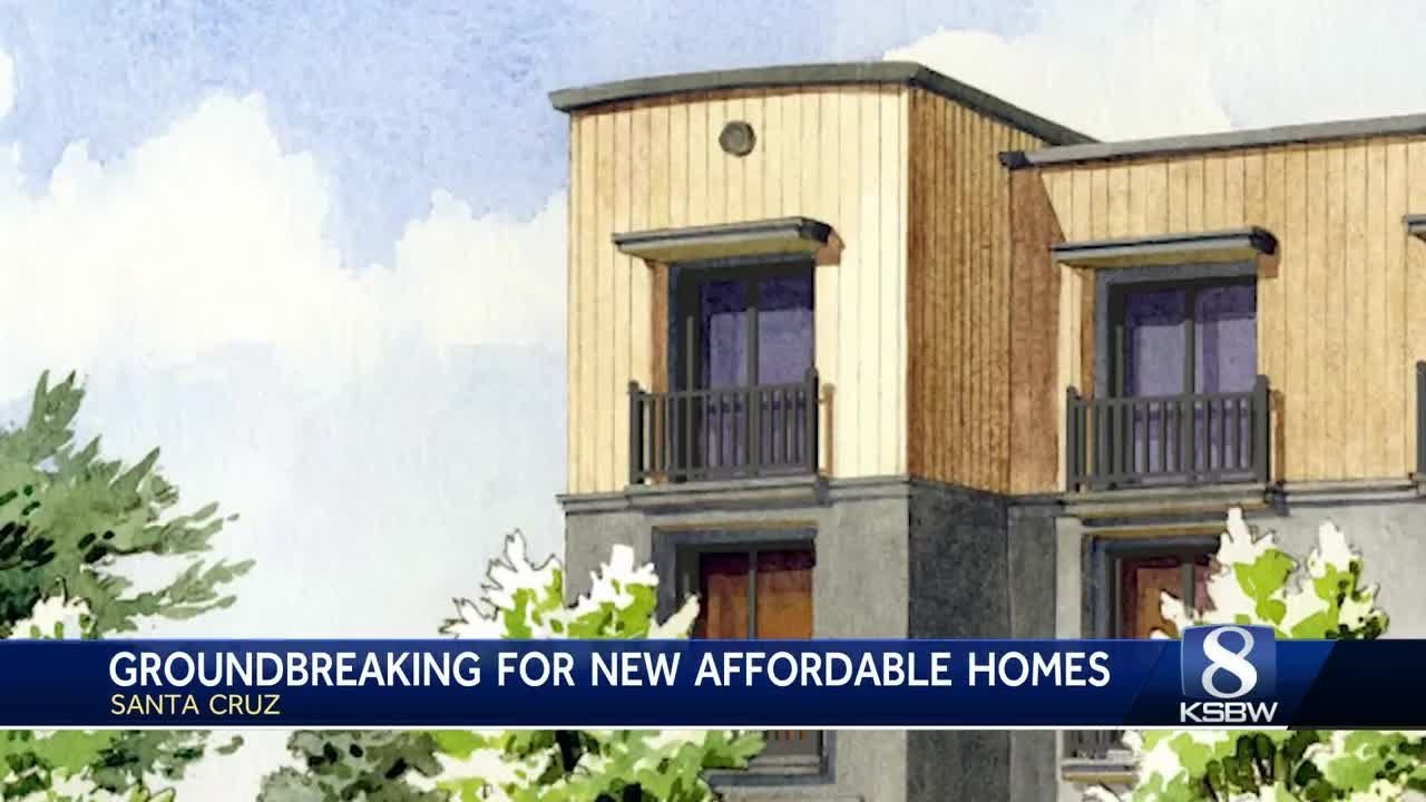 Groundbreaking for affordable housing in Santa Cruz - YouTube