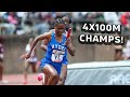Hydel defends title in championship of american girls 4x100m at penn relays 2024