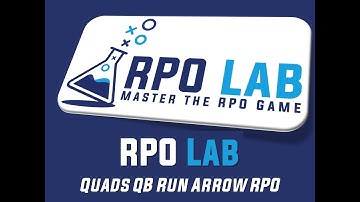 Run Pass Option "Quads QB Run Arrow RPO"