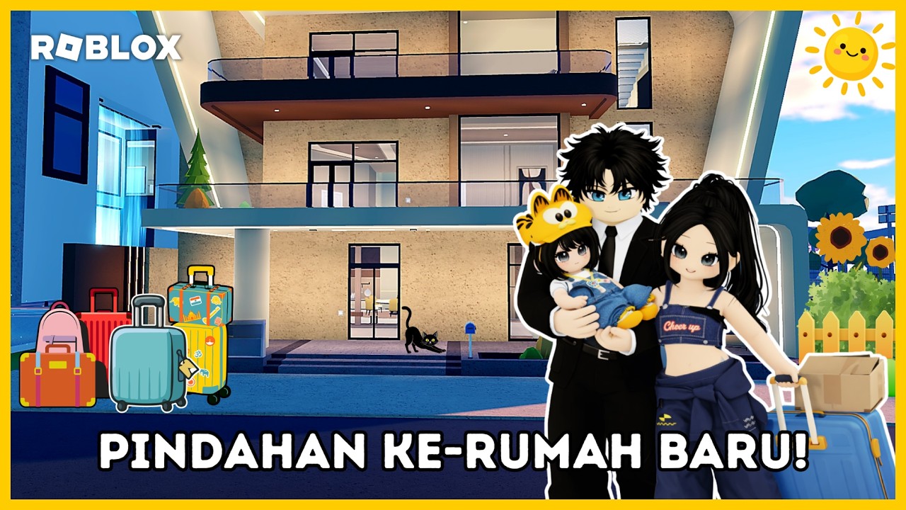 AKHIRNYA PINGO PINDAH KE RUMAH BARU BARENG APIH & AMI! | LIVETOPIA RP🏠- Roblox Indonesia