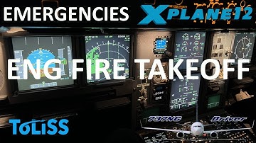 Airbus Emergencies: ENG FIRE/DAMAGE on TAKEOFF | A320NEO | Real Airline Pilot