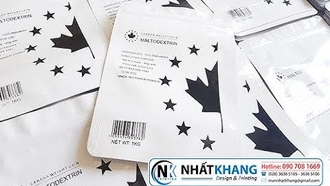 Túi Zipper Trắng Sữa TPHCM | Bao Bì Nhất Khang