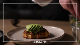 Potato Waffle Traiteur de Paris - Inspiration from our Chefs - Serving Suggestion