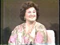 Birgit Nilsson--1981 TV Interview and Song, "Vienna, City of Dreams"