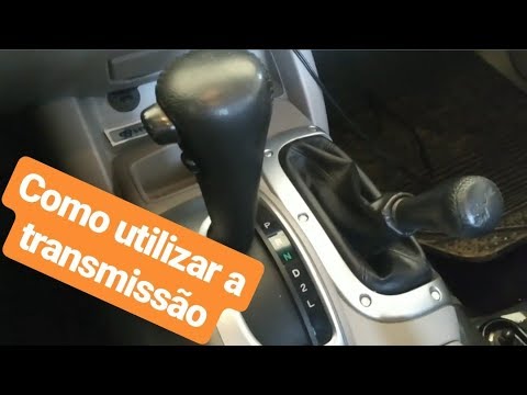 Vídeo: Você pode mudar o botão de mudança em uma automática?