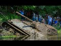 LIFTING THE T-34 TANK FROM THE RIVER (FULL VIDEO WITHOUT EDITING)