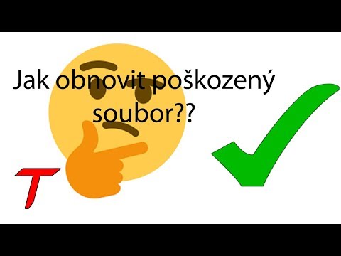 ●Jak obnovit poškozený soubor??? │ Tutorial │ Tadease [1080p60]