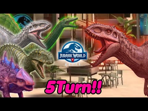 JWA : Indominus raid 5Turns strat (ft. Sticker spammer)