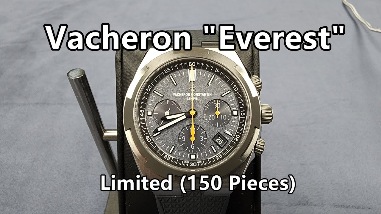 Vacheron Constantin Overseas Everest Limited Edition In Titanium