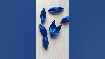 Thumbnail of Ribbon flower making - how to make satin flower easy - Diy flower