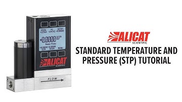 Alicat Instruments: How To  - Adjusting STP/NTP for 8v firmware