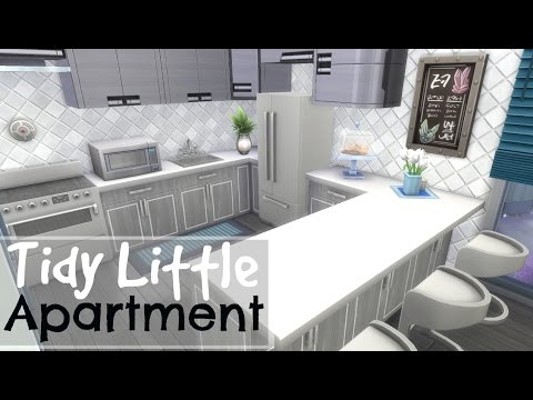 The Sims 4 1310 21 Chic Street Tidy Little Apartment Youtube