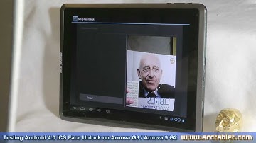 Google Face Unlock on Arnova G3 / Arnova 9 G2 (custom firmware needed)