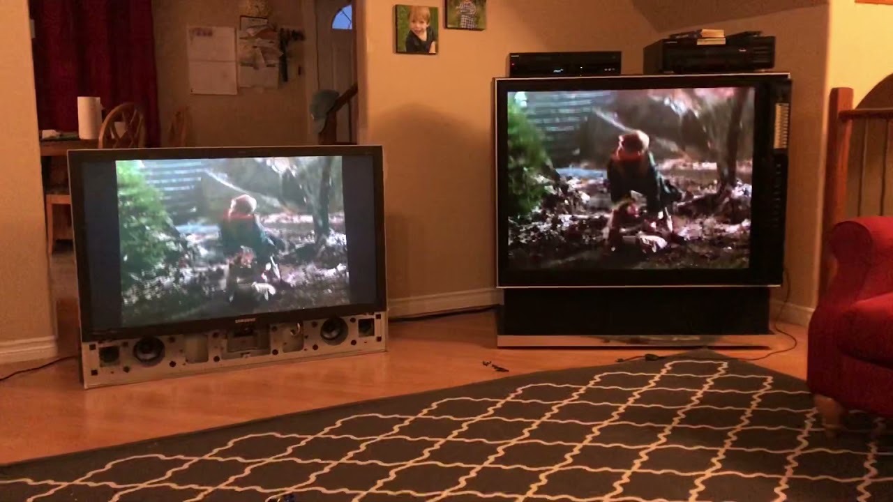 1983 Projection TV upgraded with HD LCD projection guts! Part 2 YouTube