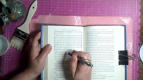 Shadow box book tutorial pt 1