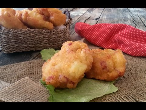 Video: Come Cucinare Le Frittelle Di Patate Con Pancetta