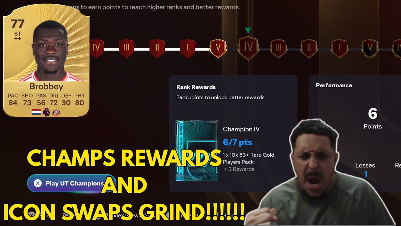 ICONIC ATTACKER GLOW UP + CHAMPS REWARDS!!