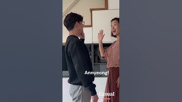 How to say Hello and Goodbye in Korean