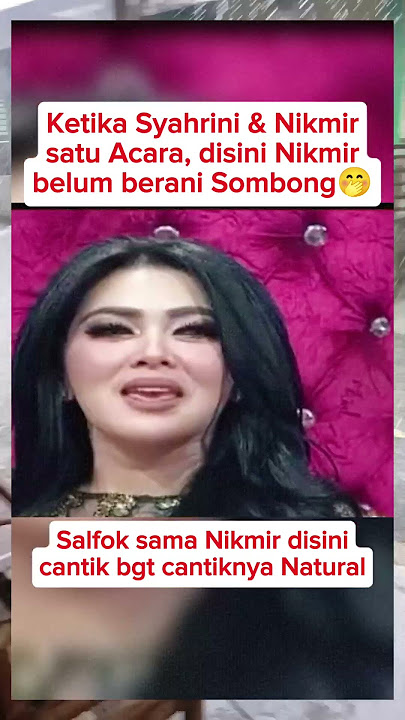 When Syahrini & Nikmir were at the same event #shorts #syahrini #artist #viralvideo #fyp