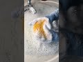 Satisfying Foam Cleaning Experiment 🧼 Colorful Sponge ASMR #shorts