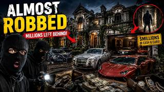 Luxury Mansion Left Behind With Everything Inside! (Scary Exploration)