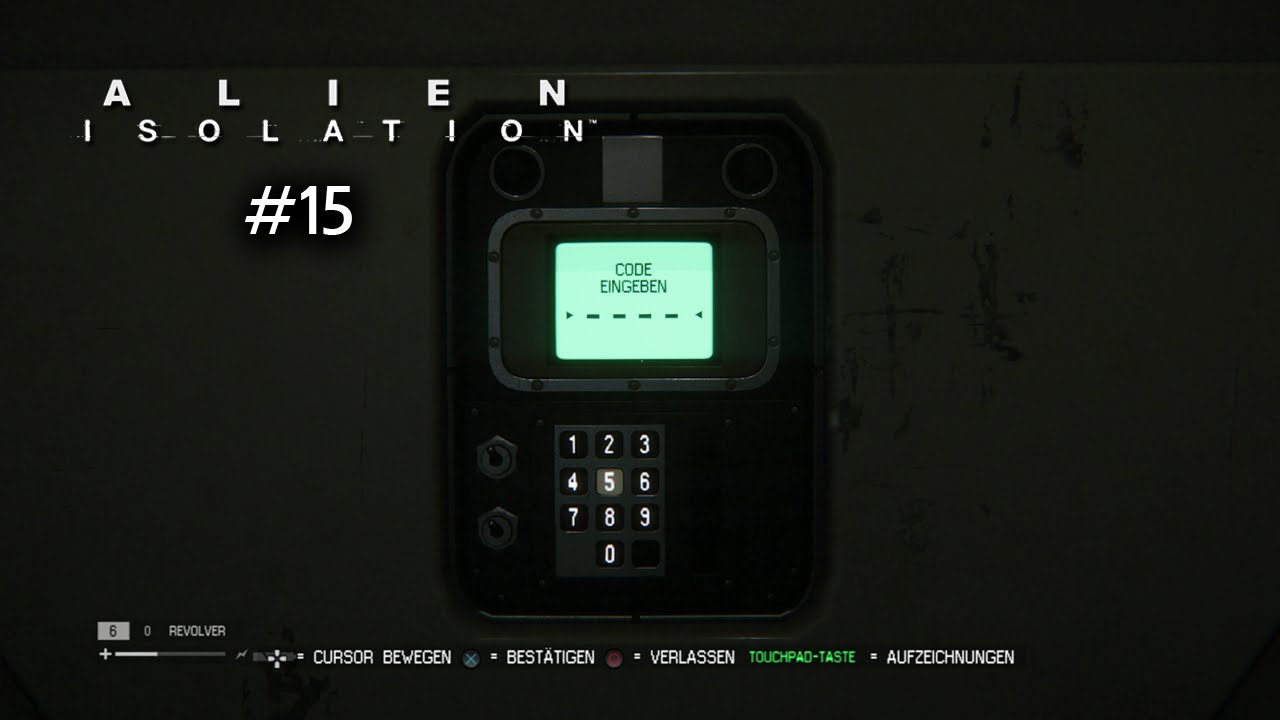 Alien: Isolation [PS4] #15 - Der Zugangscode für die Tür - Let's Play ...