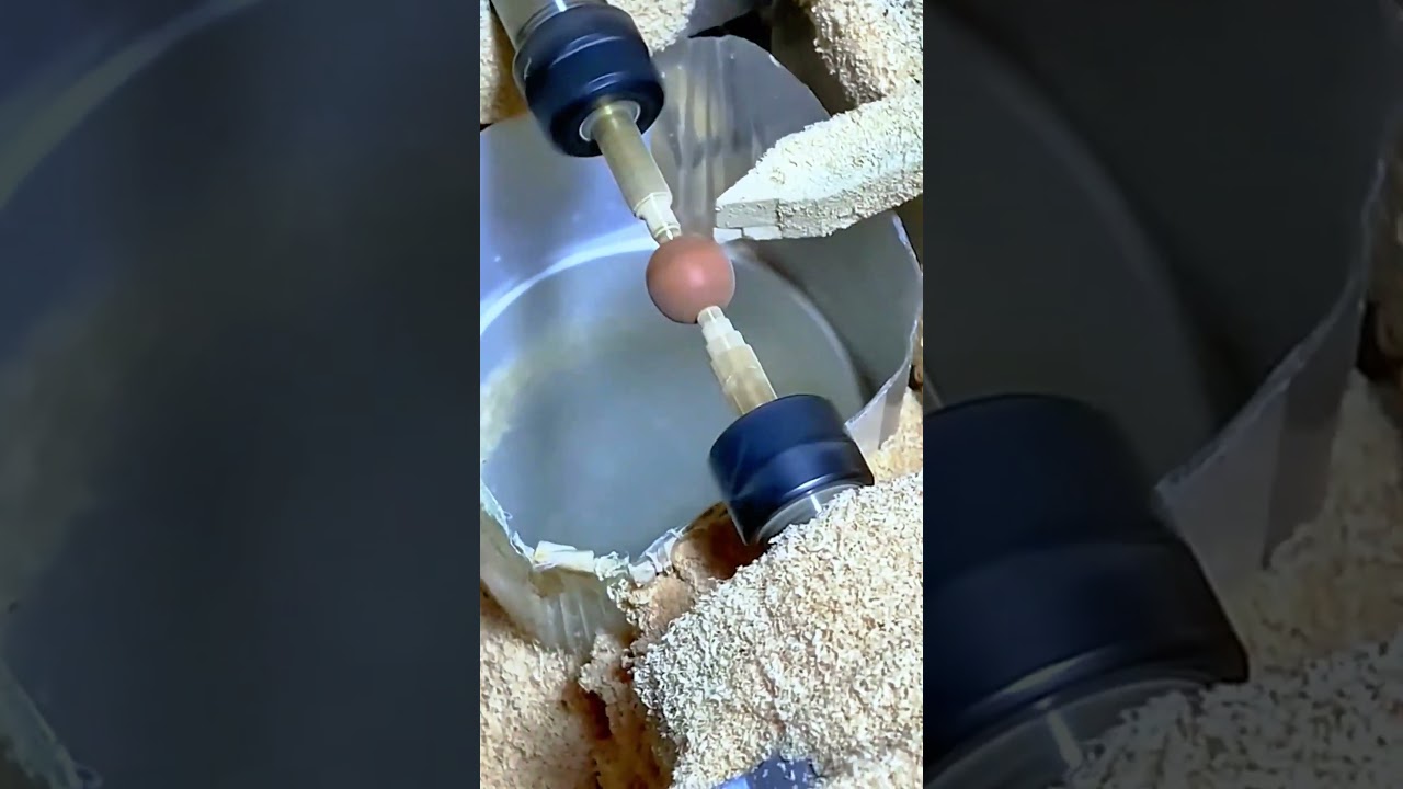 CNC Wood Carving Machine Makes Perfect Beads in One Cut 😲 | Mesmerizing Precision Work 